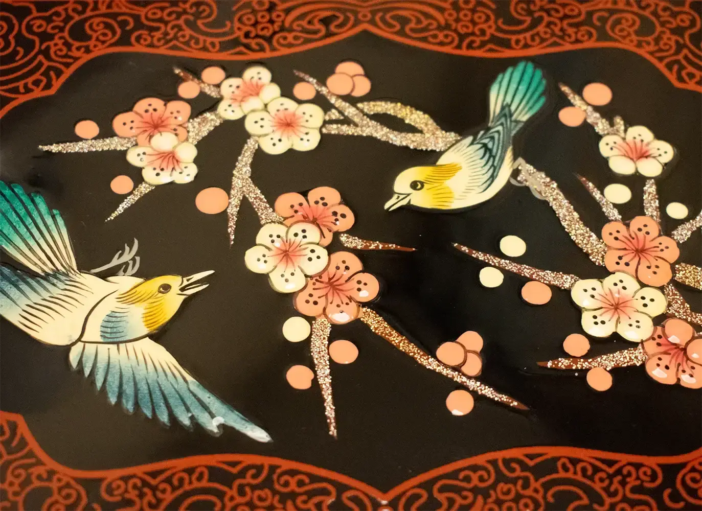 Asiatische Schmuckkästchen