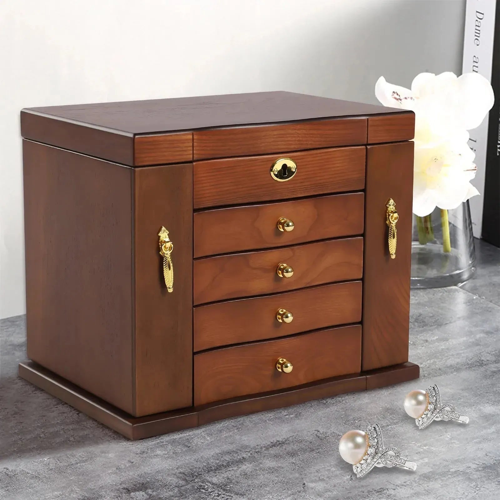 Schmuckkästchen Holz Groß