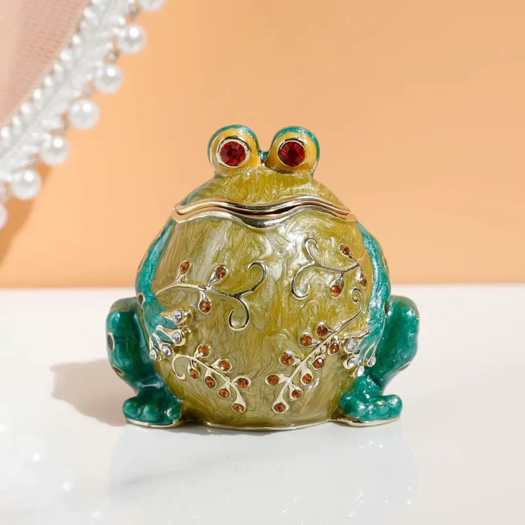 Schmuckkästchen Frosch 2