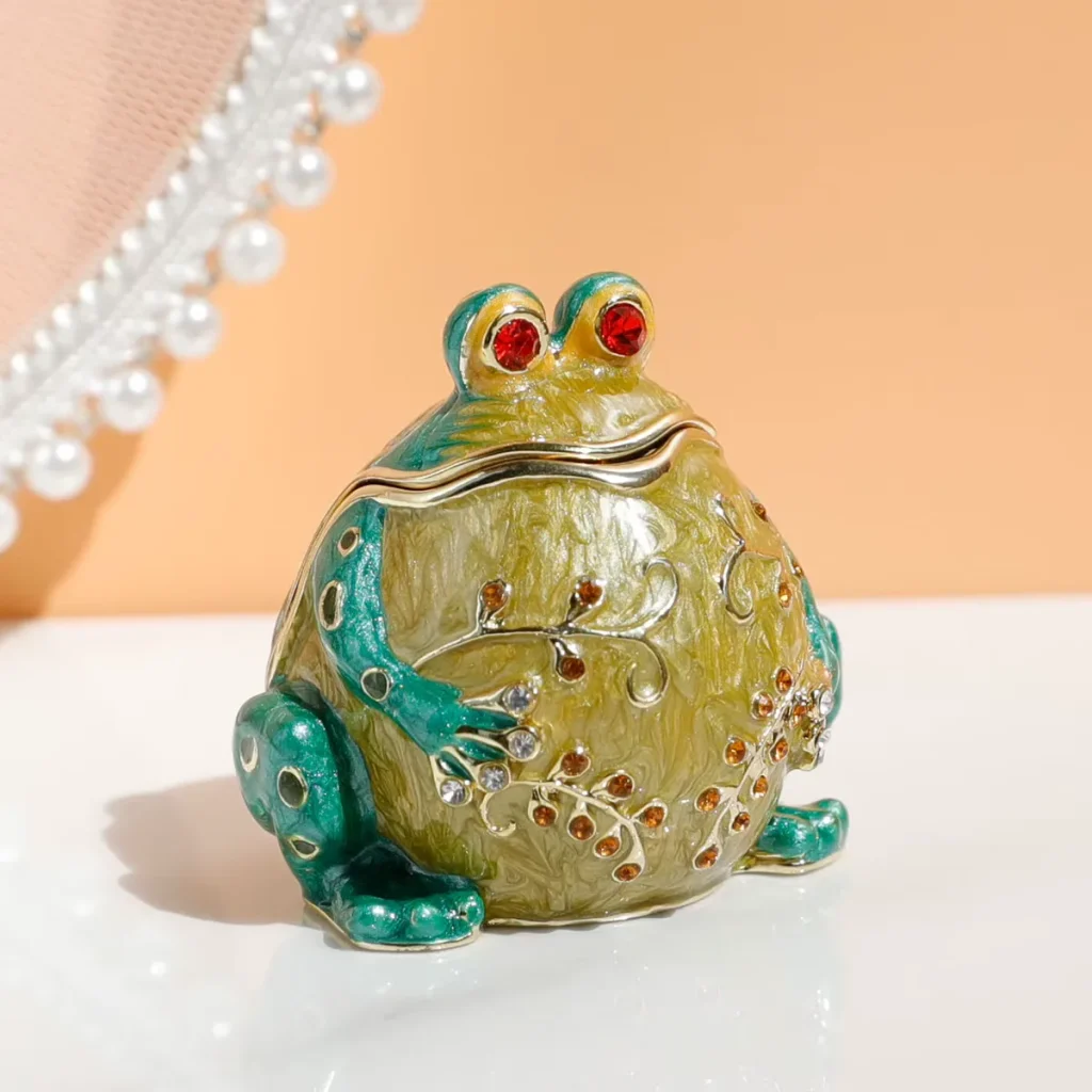 Schmuckkästchen Frosch 3