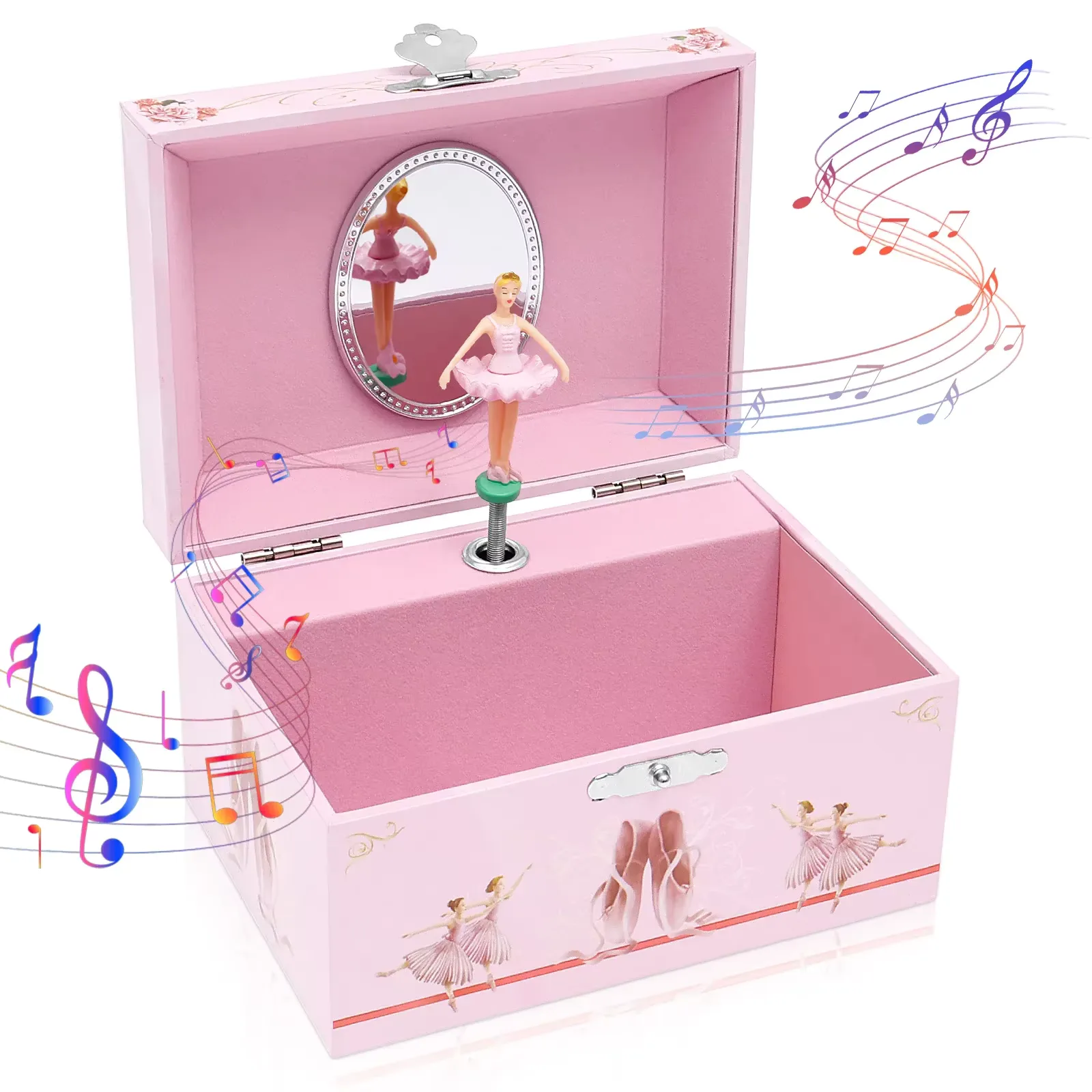Schmuckkästchen Mit Tanzender Ballerina 3