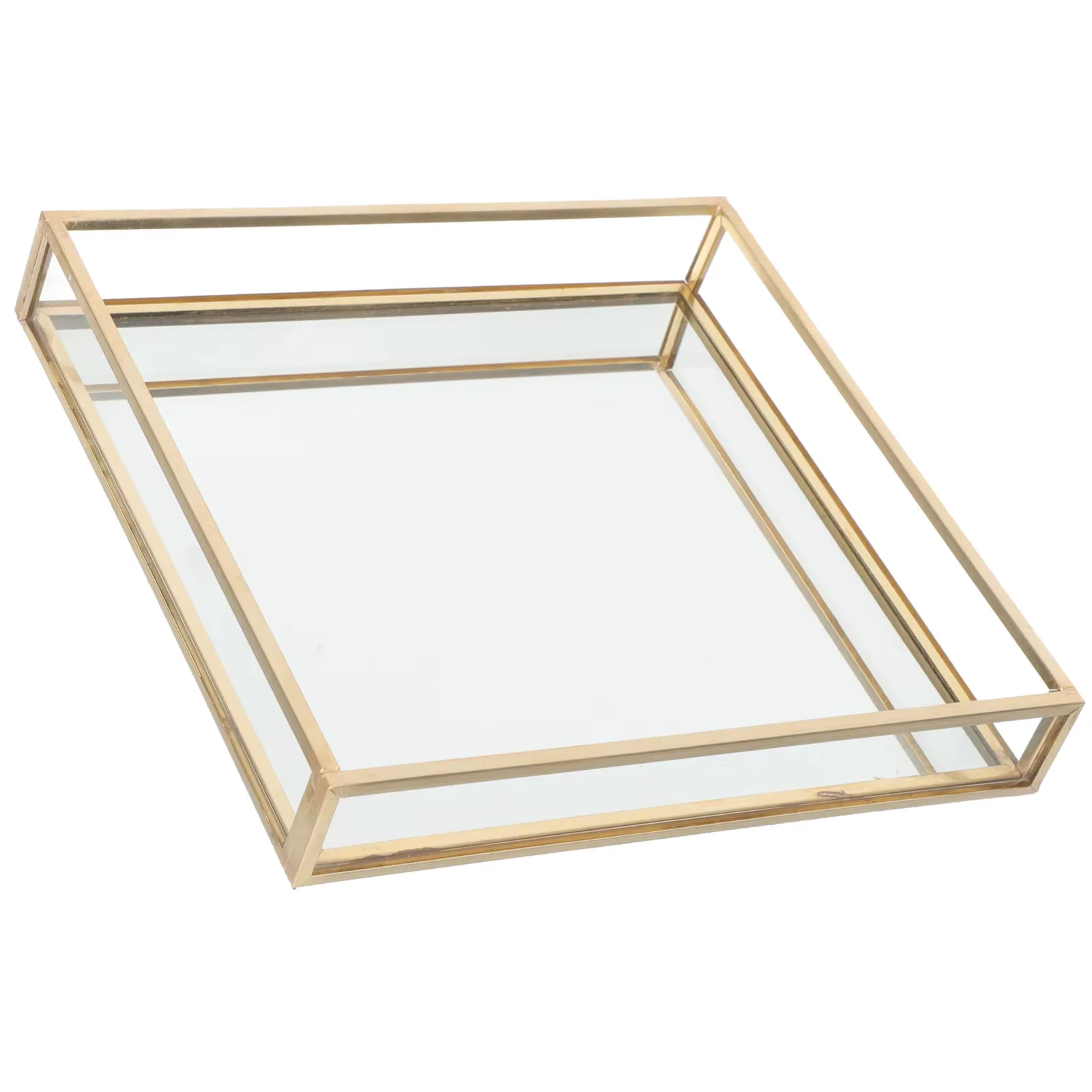 Schmuckkästchen Glas Messing 1