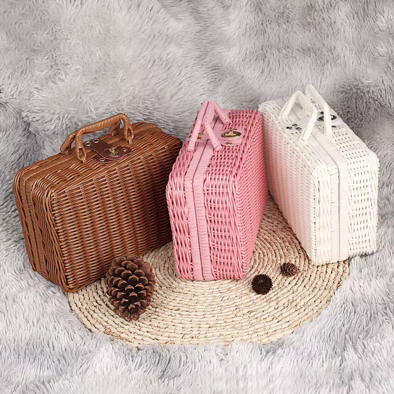 Schmuckkästchen Rattan 2