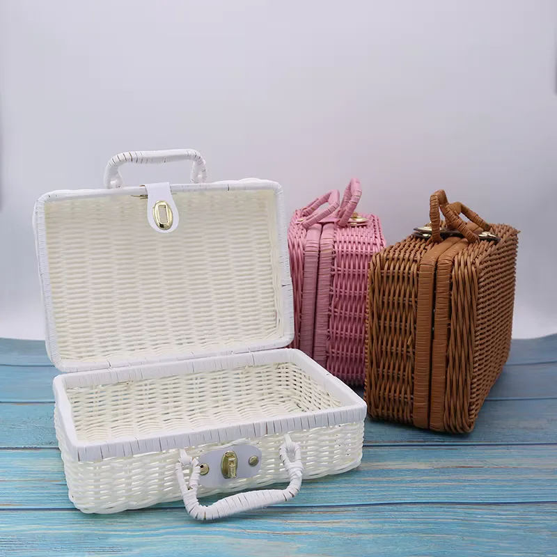 Schmuckkästchen Rattan 3